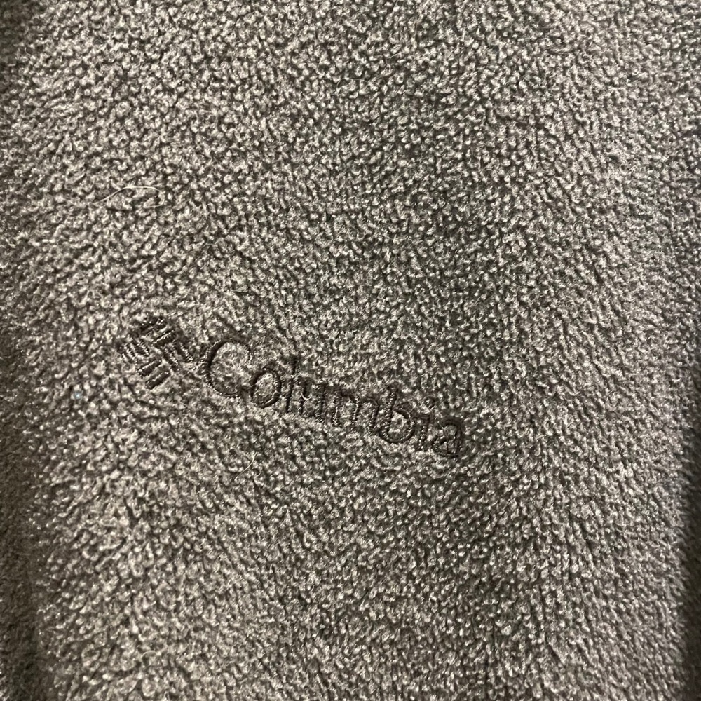Columbia Mens Full Zip Fleece Jacket Charcoal Gray XM6861 XXL - Picture 3 of 5